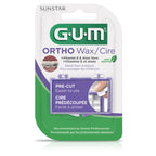 Buy now GUM Orthodontic Wax for Braces and Dental Devices - Soothing Dental Wax with Vitamin E and Aloe Vera - Clear Color and Refreshing Mint Flavor (Pack of 1) at indiglob india