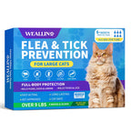Flea and Tick Prevention for Large Cat, Fleas and Ticks Treatment for Cats