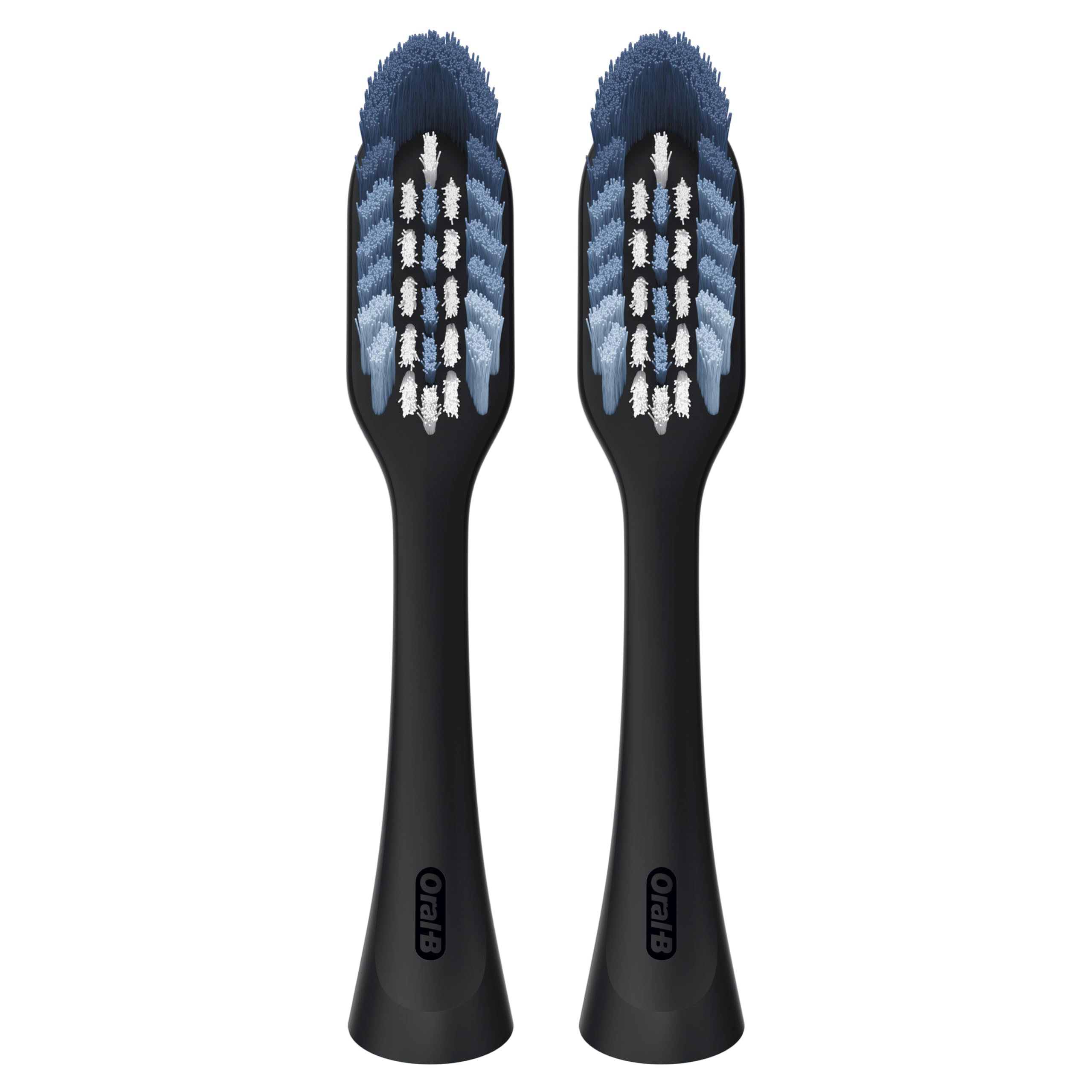 Buy now Oral-B Clic Toothbrush replacement heads, 2 count toothbrushes, black refill brush heads at indiglob india