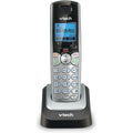 Buy now VTech Accessory Handset for DS6151 Series with 2-Line Cordless Phone, Suitable for Small Business or Home, Answering System, Expandable up to 12 Handsets, Intercom, Conference | DS6101 (Black/Silver) Accessory Handset Expansion Handset at indiglob india
