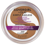 Buy now COVERGIRL+OLAY Simply Ageless Instant Wrinkle-Defying Foundation, 210 Classic Ivory, 0.44 Fl Oz (Pack of 1) at indiglob india