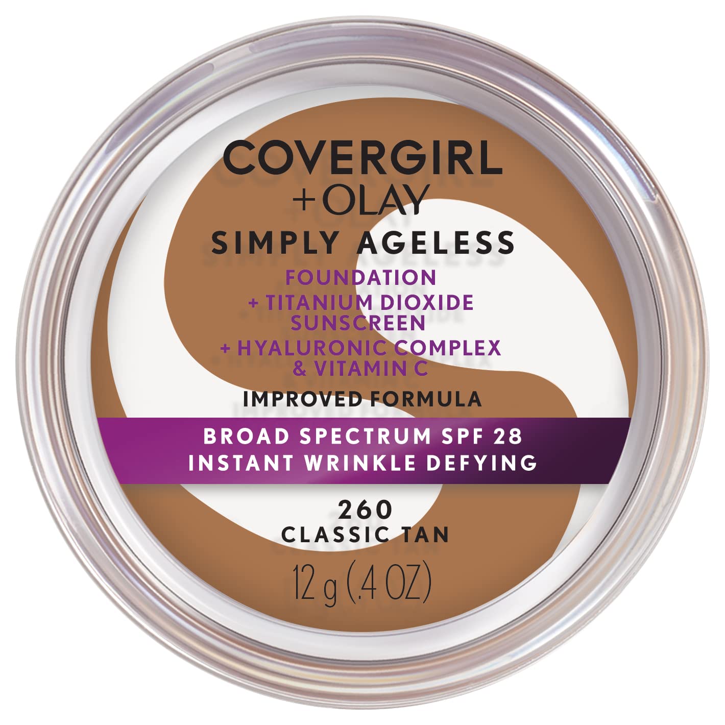 Buy now COVERGIRL+OLAY Simply Ageless Instant Wrinkle-Defying Foundation, 210 Classic Ivory, 0.44 Fl Oz (Pack of 1) at indiglob india