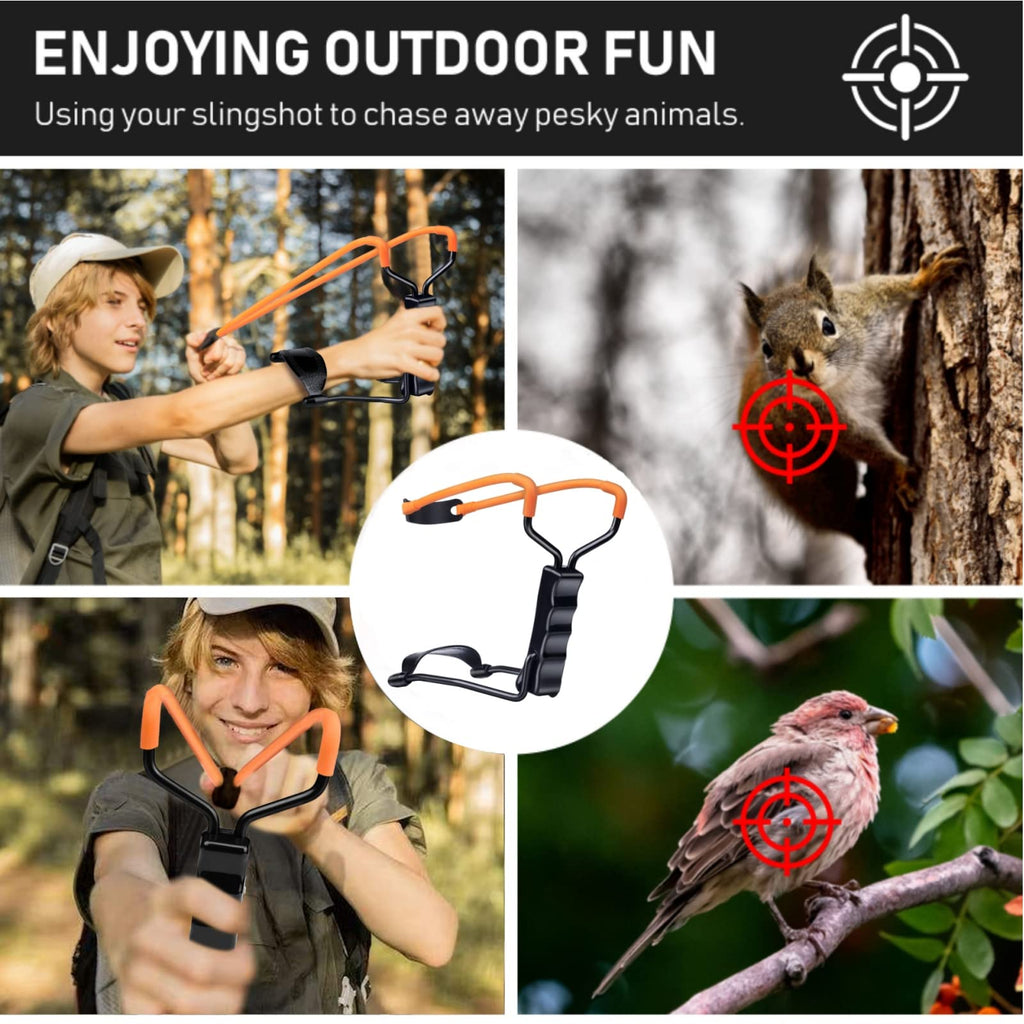 Professional Slingshot for Adults - Simple but Powerful Slingshot