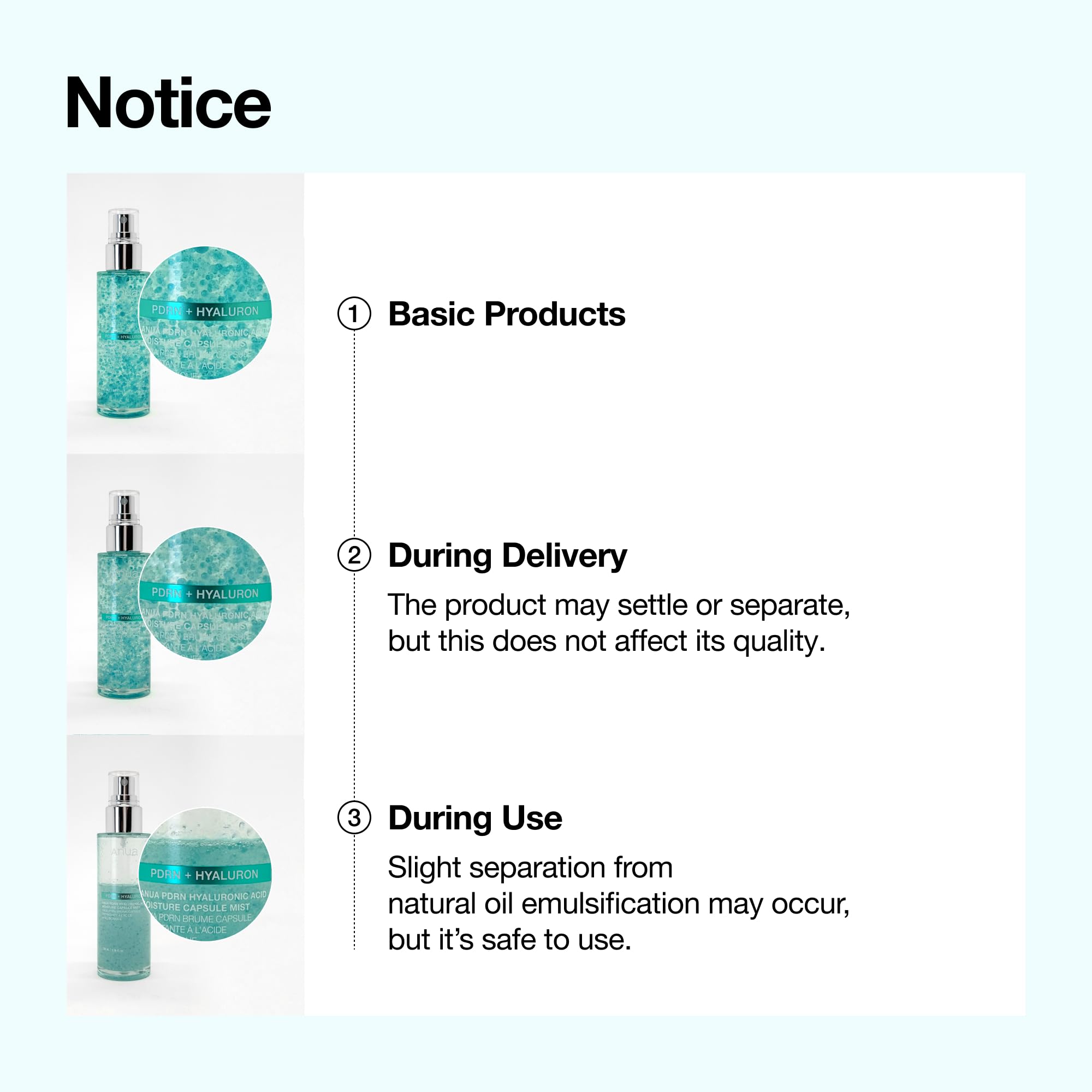 Anua PDRN Collagen Glow Facial Serum Spray, 3.38 fl oz | Hydrating Face Mist, Hyaluronic Acid, dewy glass finish, All Skin Types, Instant Plumping, Firming Care, Korean Skincare