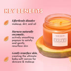 Buy now Glow Recipe Papaya Enzyme Cleansing Balm Makeup Remover - Gentle Exfoliator, Makeup Melting Balm & Face Cleanser for Women - Exfoliating Face Wash to Even Skin Tone & Lock-in Facial Hydration (3.38oz) at indiglob india