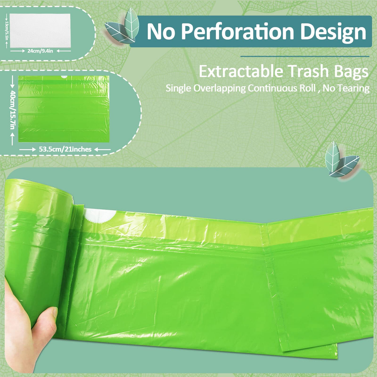 Commode Liners for Bedside Commode with Super Absorbent Pad 50 Pack Disposable Bags Universal Fit All Standard Toilet Chair Bucket