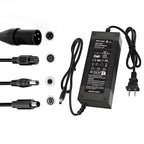 UL Listed 42V 2A Replacement Electric Scooter Charger for 36V with 4 Plugs, Compatible with Scooter Power Adapter
