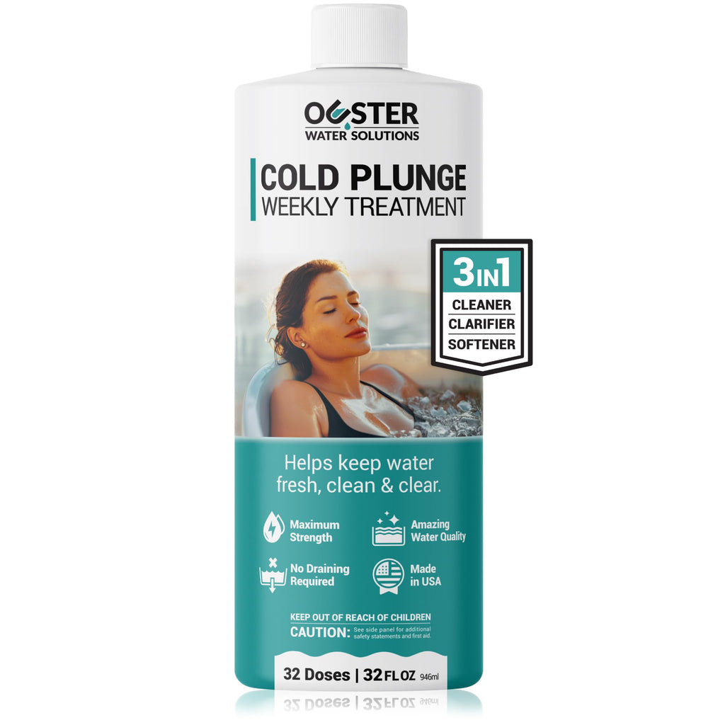 Ouster 3in1 Cold Plunge Water Treatment, Weekly Cleaner, 32oz