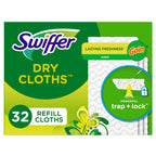Buy now Swiffer Sweeper Dry Sweeping Pad, Multi Surface Refills for Dusters Floor Mop, with Febreze Lavender, 32 count at indiglob india