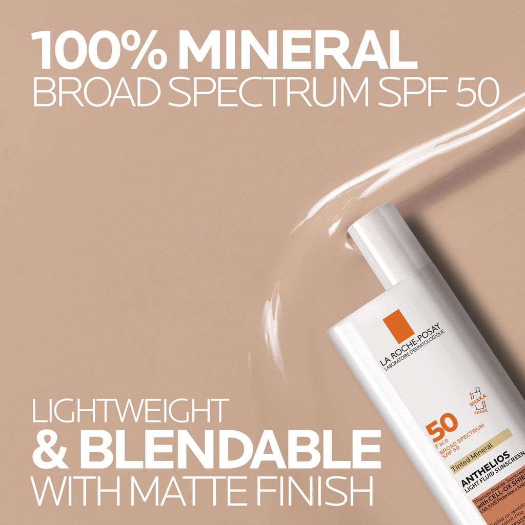 La Roche Posay Anthelios 50 Mineral Tinted Ultra Light Sunscreen Fluid