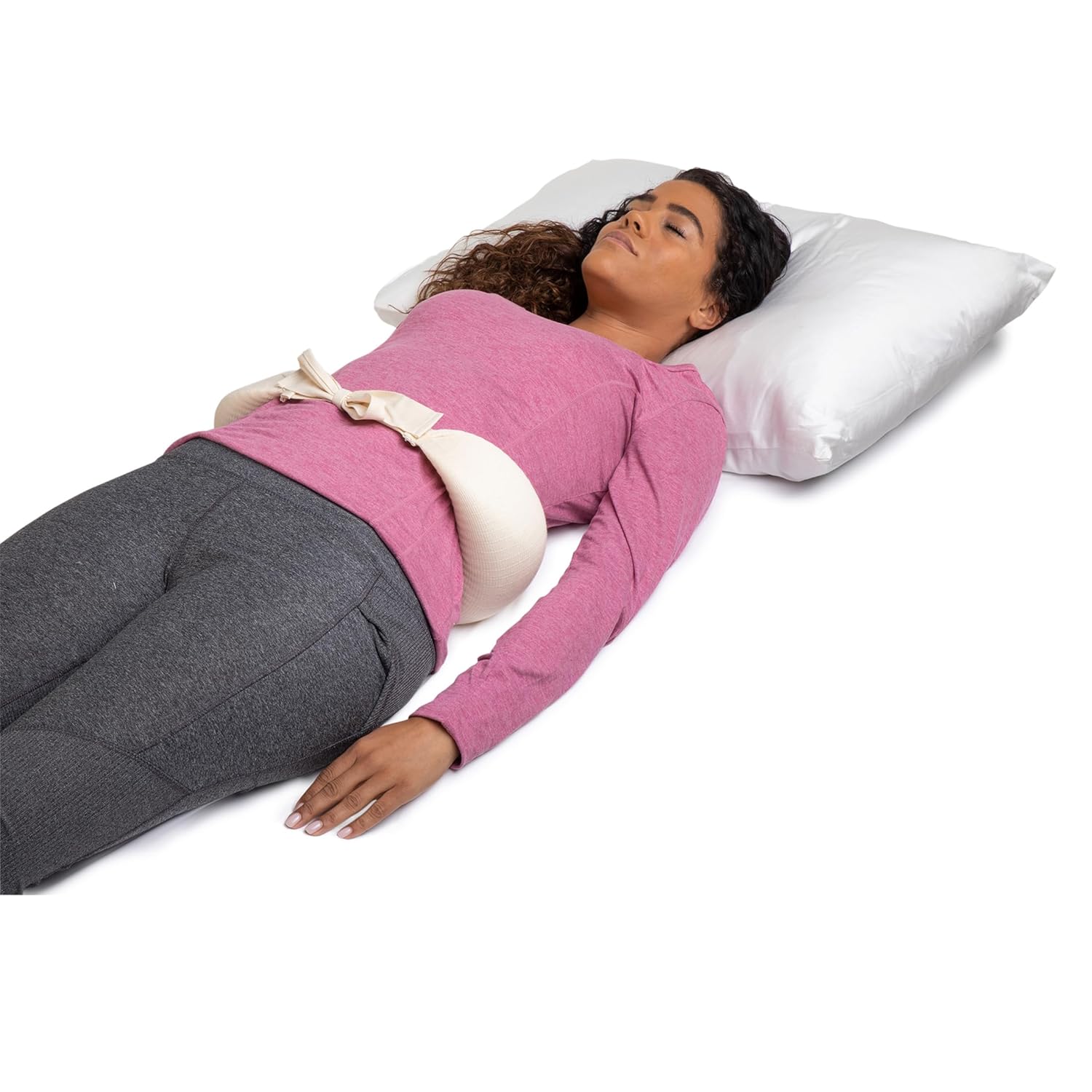 Buy now OPTP The Original McKenzie night roll â€” Low Back Pillow for Sleeping and Round Back Support Pillow for Spine and Side Support â€” Size Large/Extra Large at indiglob india