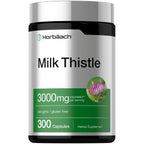 Horbäach Milk Thistle Supplement | 300 Capsules | Herbal Extract