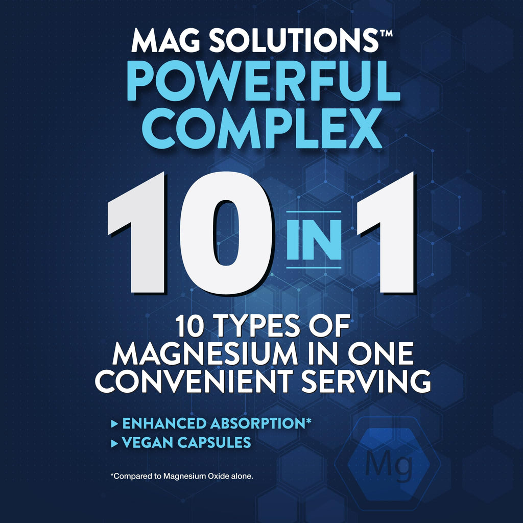 Nature's Truth Magnesium Complex Supplement 10 Forms | 60 Capsules