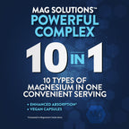 Nature's Truth Magnesium Complex Supplement 10 Forms | 60 Capsules