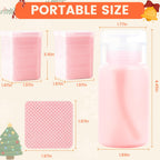 400PCS Lint Free Nail Wipes with Dispenser - Gel Nail Polish Remover Wipes with Acetone Dispenser,Lash Extensions Glue Cleaning Wipe with 1PCS Empty Pump Dispenser Bottle Nail Supplies