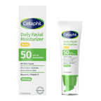 Buy now Cetaphil Daily Facial Moisturizer SPF 50, 1.7 Fl Oz (Pack of 2), Gentle Facial Moisturizer For Dry to Normal Skin Types, No Added Fragrance, Dermatologist Recommended (Packaging May Vary) at indiglob india