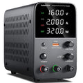 Buy now DC Power Supply Variable, Bench Power Supply with Encoder Adjustment Knob, Output Enable/Disable Button, Adjustable Power Supplies with USB Quick-Charge, Short Circuit Alam (30V 10A Black) 160V 2A BLACK at indiglob india