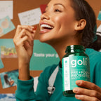 Goli Pre Pro Postbiotic Gummies - Worlds First 3-in-1 Formula with DE111 Probiotics, XOS Prebiotics, MCC1849 Postbiotics - Vegan, Non-GMO, Gluten-Free, 180 Count (3 Pack)