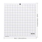 Buy now Nicapa StandardGrip Cutting Mat for Silhouette Cameo 4/3/2/1 (12x12 inch,3 pack) Standard Adhesive Sticky Quilting Cut Pads Replacement Accessories for Silhouette Cameo at indiglob india