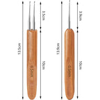 Buy now Dreadlocks Crochet Hooks, Crochet Hooks for Dreadlocks, Dread Locks Crochet Loc Needle for Braid Craft 0.5mm (1 Hook and 2 Hooks) at indiglob india