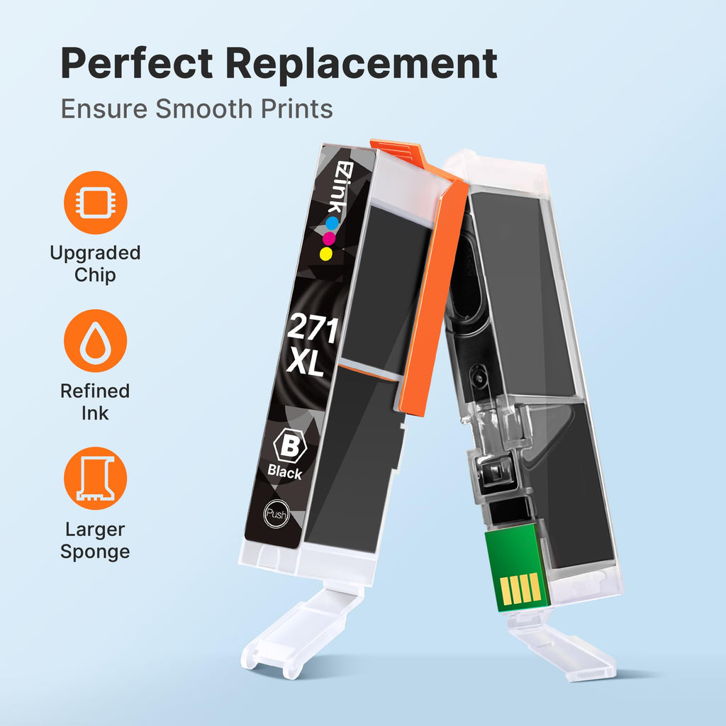 E-Z Ink Compatible for Canon PGI-270XL CLI-271XL 270XL 271XL Ink,6 Pack