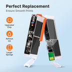 E-Z Ink Compatible for Canon PGI-270XL CLI-271XL 270XL 271XL Ink,6 Pack