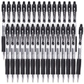 Aen Art 30 Gel Pens, Retractable Gel Ink Roller Pens for Smoothly Writing