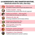 14-in-1 Women’s Inositol Complex Supplement – 40:1 Myo & D-Chiro Inositol with Folate, Vitamin D3, Zinc, Magnesium & Botanicals for Hormone & Feminine Wellness Support – (120 Capsules) (Pack of 2)