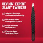 Buy now Revlon Expert Slant Tweezer, High Precision For an Easy Hair Removal, Made With Stainless Steel, 1 Count at indiglob india