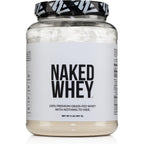 Buy now NAKED Whey 2LB 100% Grass Fed Whey Protein Powder - Only 1 Ingredient, Unflavored Whey Protein, Undenatured, Gluten Free, Soy Free, No GMOs, No Preservatives at indiglob india