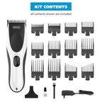 Wahl Clipper Home Pro Cordless Rechargeable Hair Clippers for Men | At-Home Haircuts For Men, Kids, & The Whole Family - Precision Haircutting Blades, Secure Snap-N-Lock Guards - Model 3031656