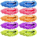 Tamicy Mop Slippers Shoes 5 Pairs (10 Pieces) - Microfiber Cleaning House