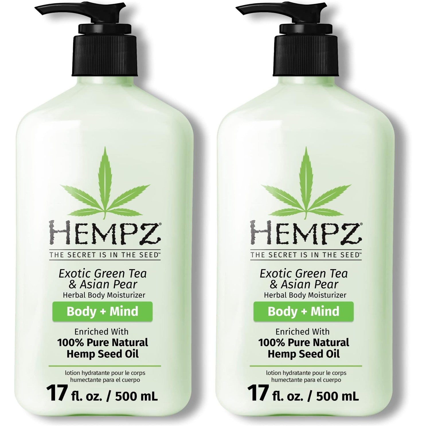Buy now Hempz Original, Natural Hemp Seed Oil Body Moisturizer with Shea Butter and Ginseng, Original Scent, Floral Banana, 17 Fl.Oz ( Packaging may vary ) Exotic Green Tea & Pear 17 Fl Oz (Pack of 2) at indiglob india
