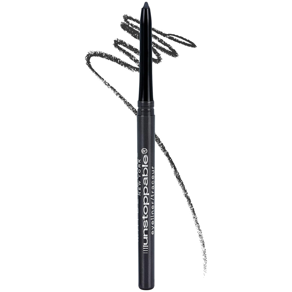 Buy now Maybelline Unstoppable Waterproof Mechanical Black Eyeliner Pencil, Easy to Apply, Smooth Glide, Up to 24 Hour Wear, Onyx at indiglob india
