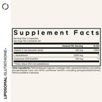 Codeage Liposomal Glutathione+, 1000mg, Vitamin C, CoQ10, 120 Capsules