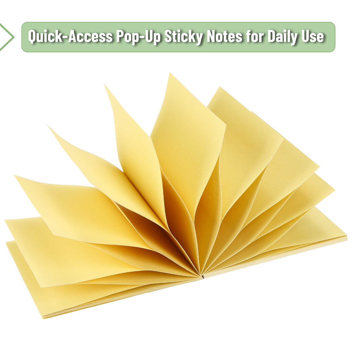 Mr. Pen- Pop Up Sticky Notes 3x3 Refills, 18 Pads, 900 Sheets