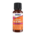 Buy now NOW Foods Supplements, Liquid D-3 & MK-7 with 2,500 IU Vitamin D-3 & 100 mcg Vitamin K-2 per 5 drops, 1-Ounce at indiglob india