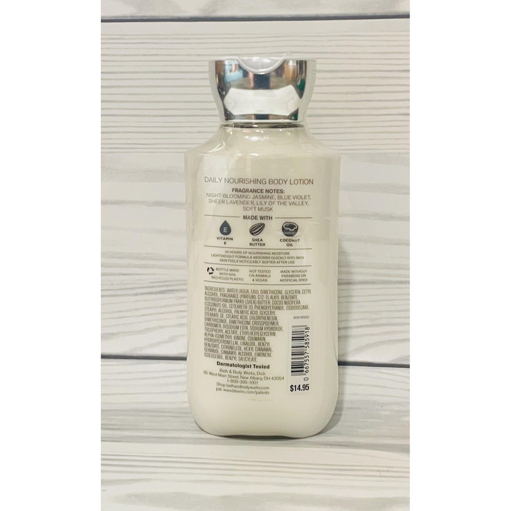 Bath & Body Works Bath and Body Works Moonlight Path Super Smooth Lotion Sets Gift For Women 8 Oz -2 Pack (Moonlight Path) blue 16 Fl Oz