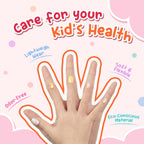 Modelones Short Almond Nail Tips 360pcs featuring lightweight, soft, eco-friendly material for children's healthy nail care.