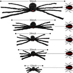 Colovis 8 PCS Halloween Spider Decorations for Indoor and Outdoor