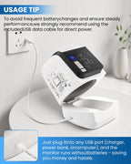 Saker Blood Pressure Monitor Upper Arm, No-Wrap BP Machine, FDA-Cleared