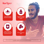 MaryRuth’s Multivitamin Liposomal for Men | Sugar Free Mens Multivitamin | Liquid Vitamins for Men | Immune Support Supplement | Cognitive Health & Overall Wellness | Vegan | Non-GMO | 15.22 Fl Oz