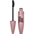 Maybelline Lash Sensational Washable Mascara, Lengthening and Volumizing for a Full Fan Effect, Blackest Black, 1 Count