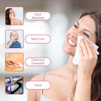 Buy now Disposable Face Towels, Extra Thick, 40 Count, Natural, Skin Cleansing Wipes at indiglob india