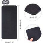 Buy now PH PandaHall 12x5 inch Black Felt Base Shaper, 2pcs Bag Bottom Shaper Pad Arc Corner Bag Liner Board Insert for Tote Leather Purse Handbag Crossbody Bag Backpack Canvas Travel Bag, 6mm Thick at indiglob india