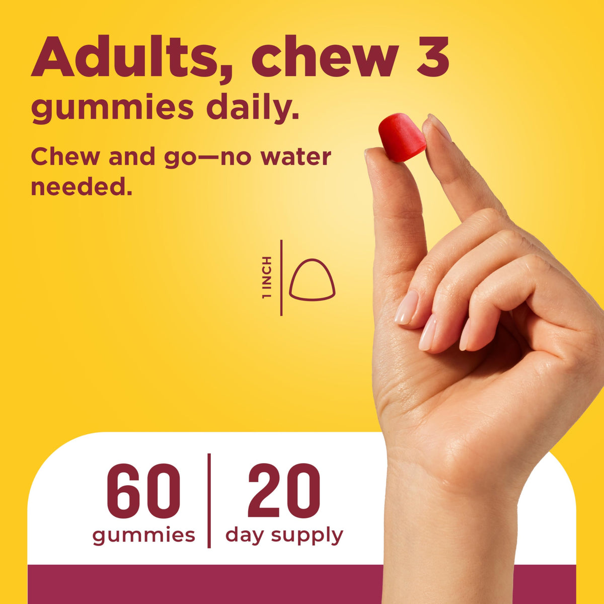 Nature Made Collagen Peptides + Vitamin C Gummies, 60 Gummies