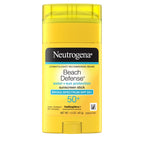 Neutrogena Beach Defense Sunscreen Stick SPF 50, 1.5 oz | Broad Spectrum SPF for UVA/UVB Protection, Water-Resistant up to 80 Minutes, No-Mess, Beach-Strength