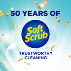 Soft Scrub Cleanser, Oxi, 36 Oz, Multi Surface Cleaner, Boosted With Borax
