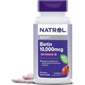 Natrol Biotin 10000mcg, for Healthy Hair, Skin & Nails, 200 Tablets | Support Healthy Hair, Skin and Nails for Those Low in Biotin, Support Healthy Carbohydrate, Fat & Protein Metabolism
