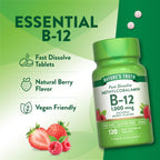 Nature's Truth B12 Vitamin Sublingual Tablets | 1000 mcg | 120 Count